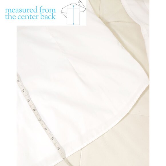 Men's Size Medium Formal White Dress Shirt by Harry Rosen - Picture 7 of 8